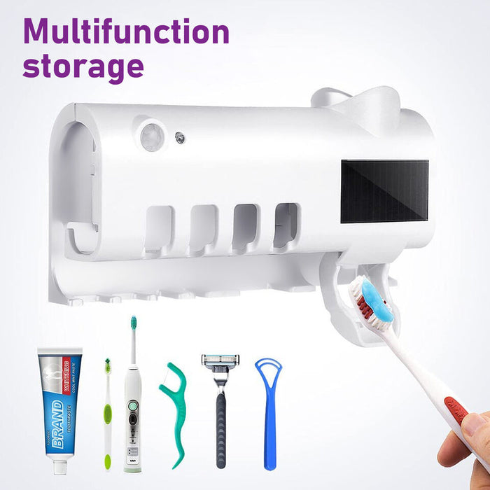 Wall-Mounted Toothbrush Holder