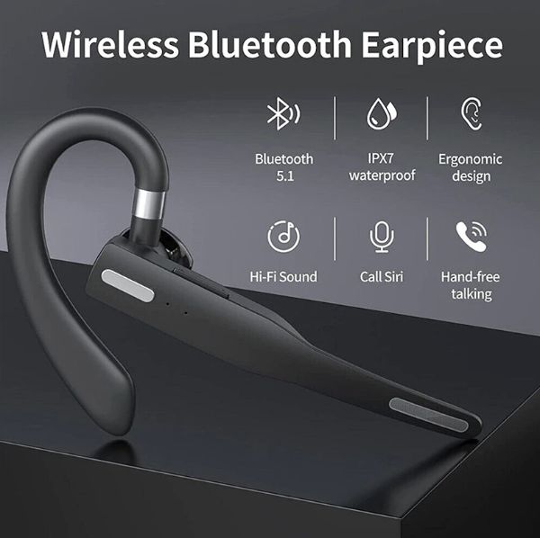 Pro Bluetooth 5.1 Noise Cancelling Earpiece
