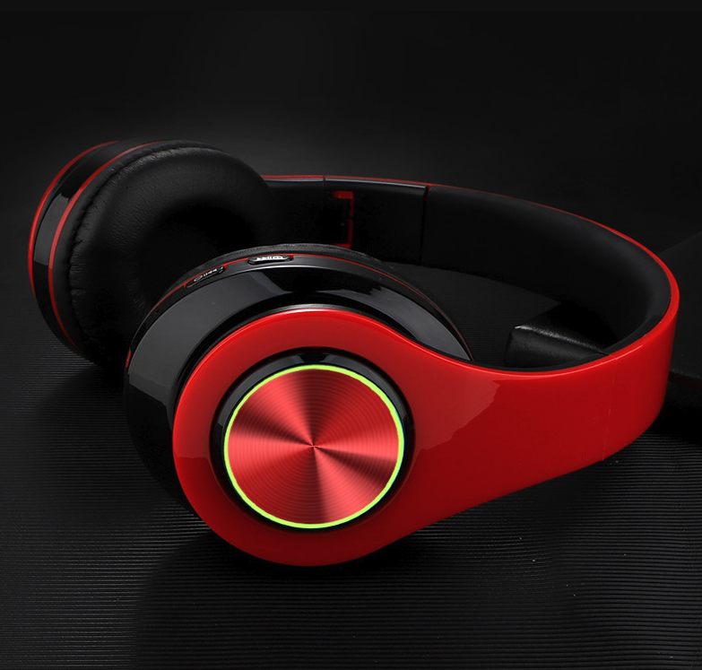 Big Bass Wireless Over-Ear Bluetooth Headphones with Mic
