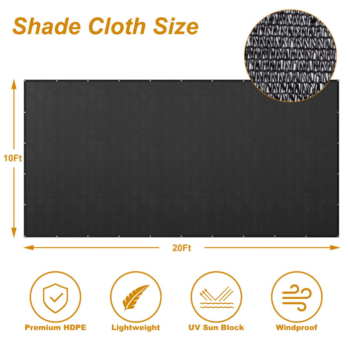 ShadeFlex - Sunblock Shade Cloth with Grommets