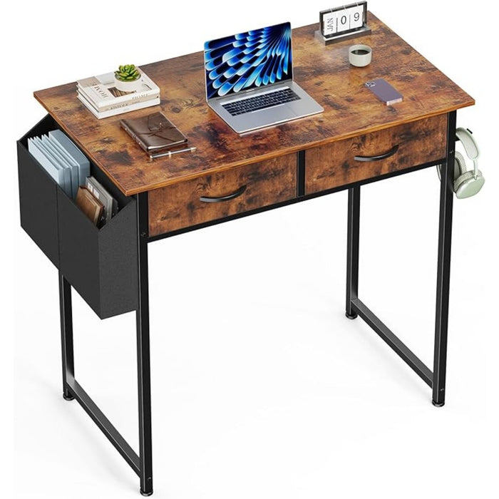 SpaceWise - Small Study Table with Drawers