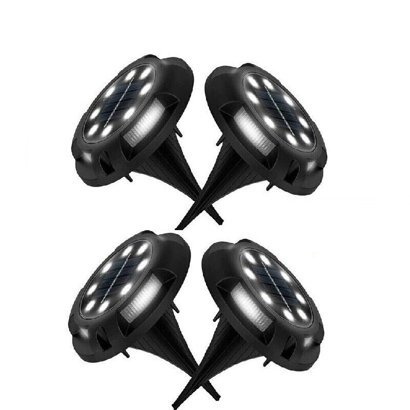 Decorative Solar Ground Lights - 4 Pack