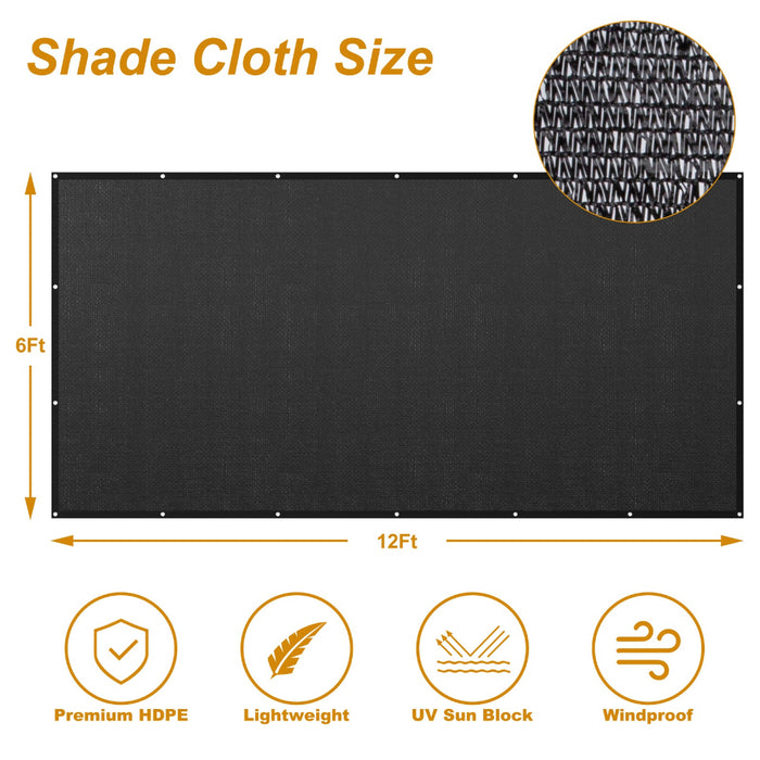 ShadeFlex - Sunblock Shade Cloth with Grommets
