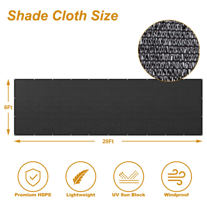 ShadeFlex - Sunblock Shade Cloth with Grommets