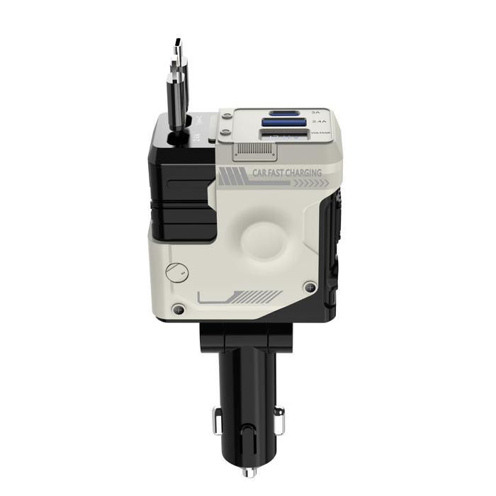 CableGlide - 4-in-1 Retractable Car Charger