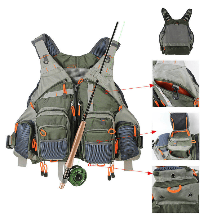 Adjustable Fly Fishing Vest
