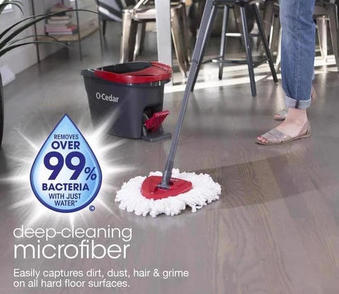 Microfiber Spin Mop And Bucket System