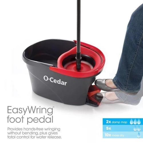 Microfiber Spin Mop And Bucket System