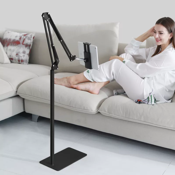 Adjustable 360° iPad & Tablet Floor Stand Holder