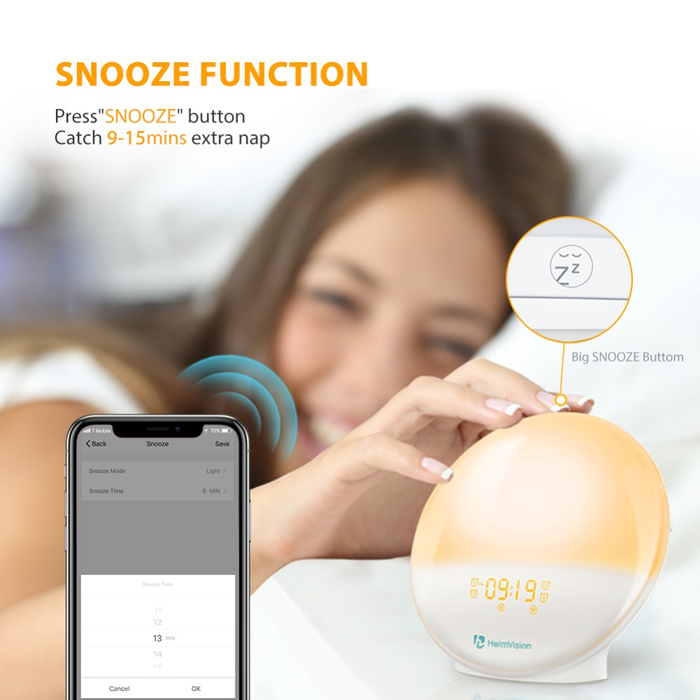 Sunrise Wake Up Alarm Clock