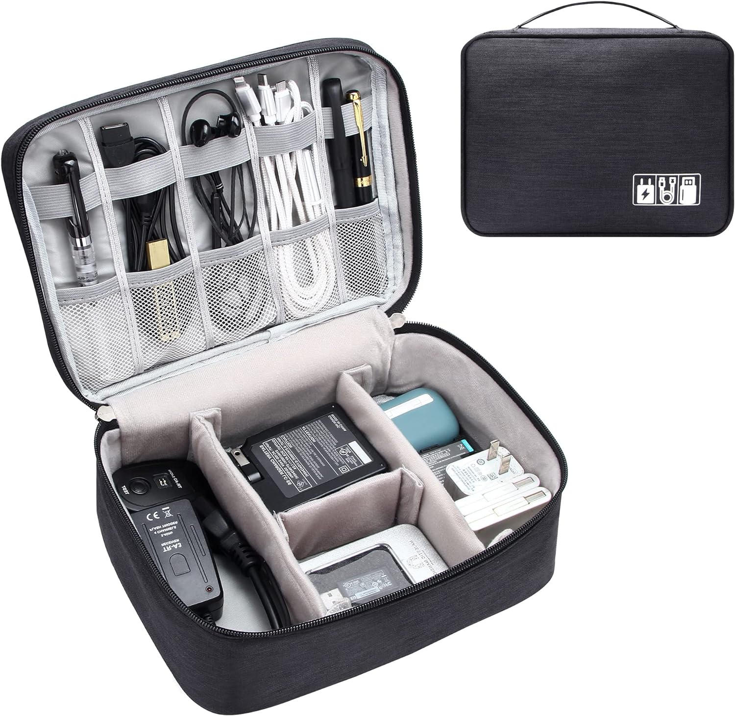 Electronics Travel Organizer Case