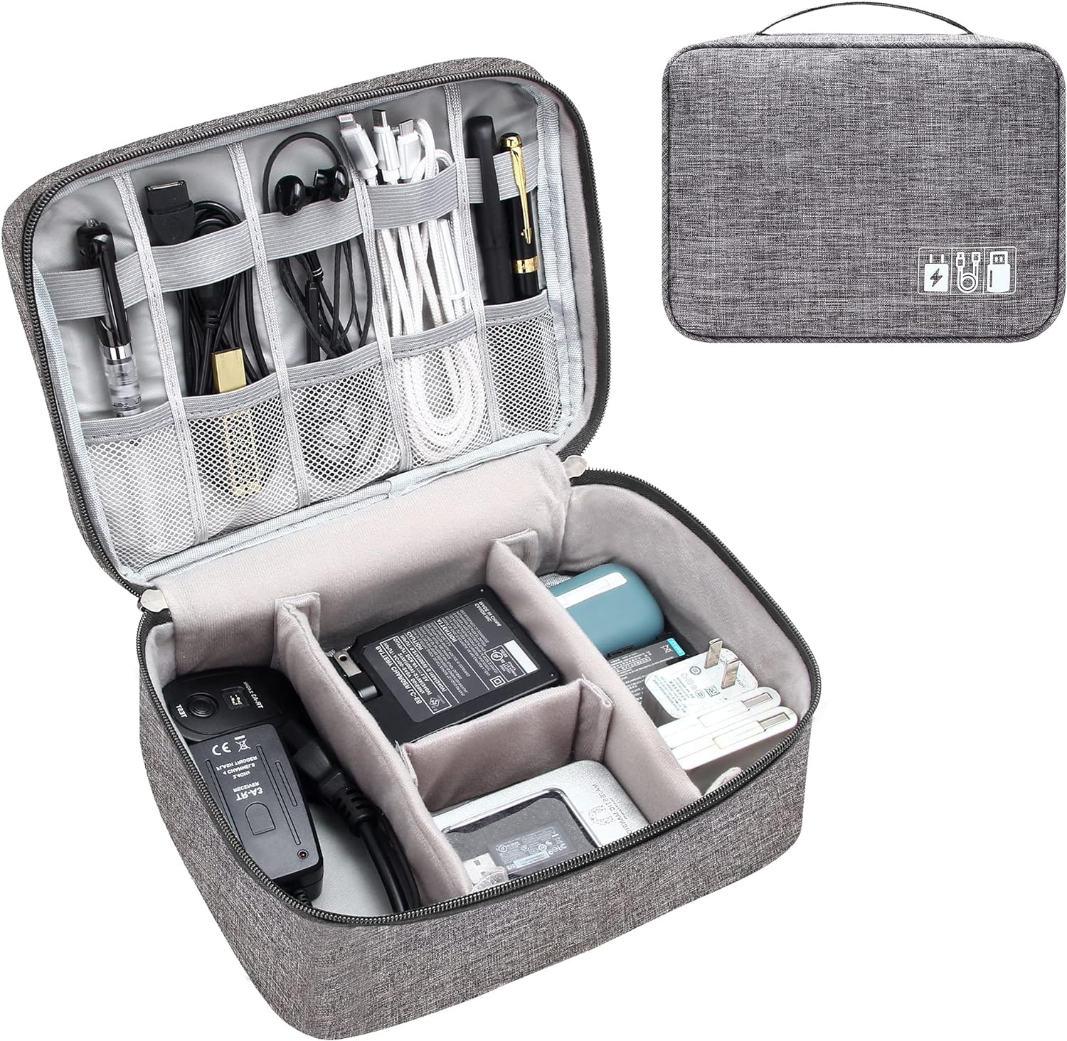 Electronics Travel Organizer Case