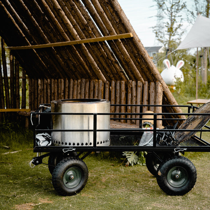 Portable Bonfire Pit & Grill