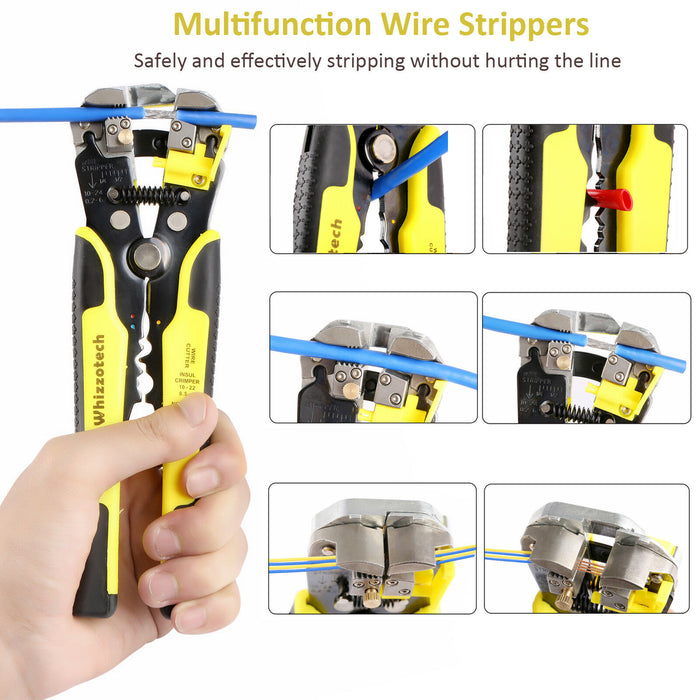 Professional Automatic Wire Cutter Stripper Crimper Tool