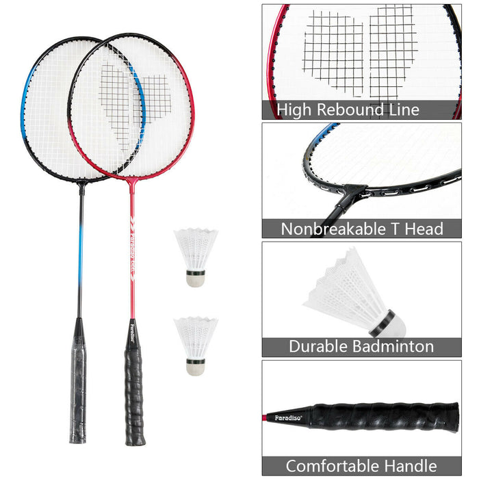 Portable Badminton Set