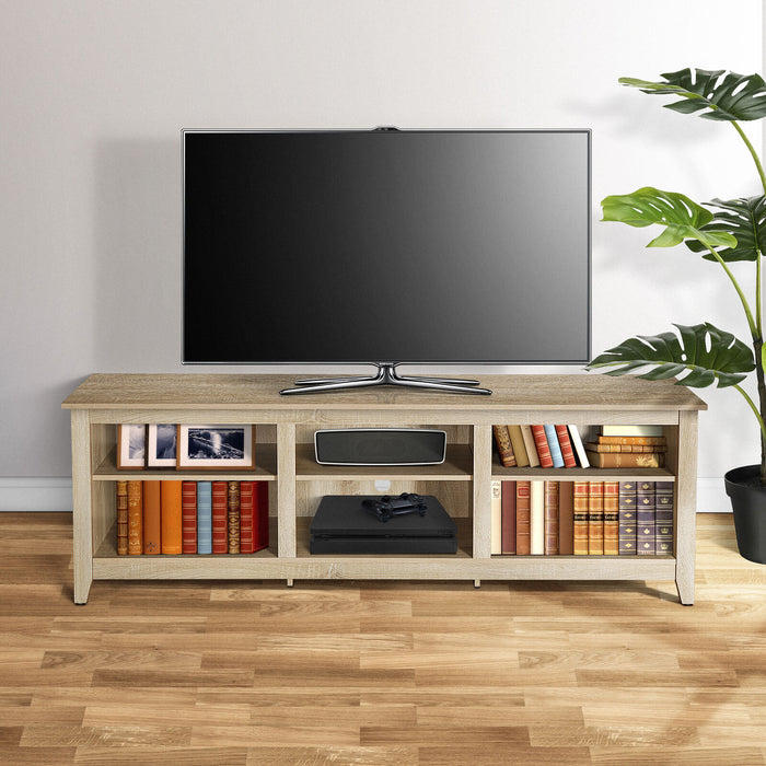 6 Cubby TV Stand