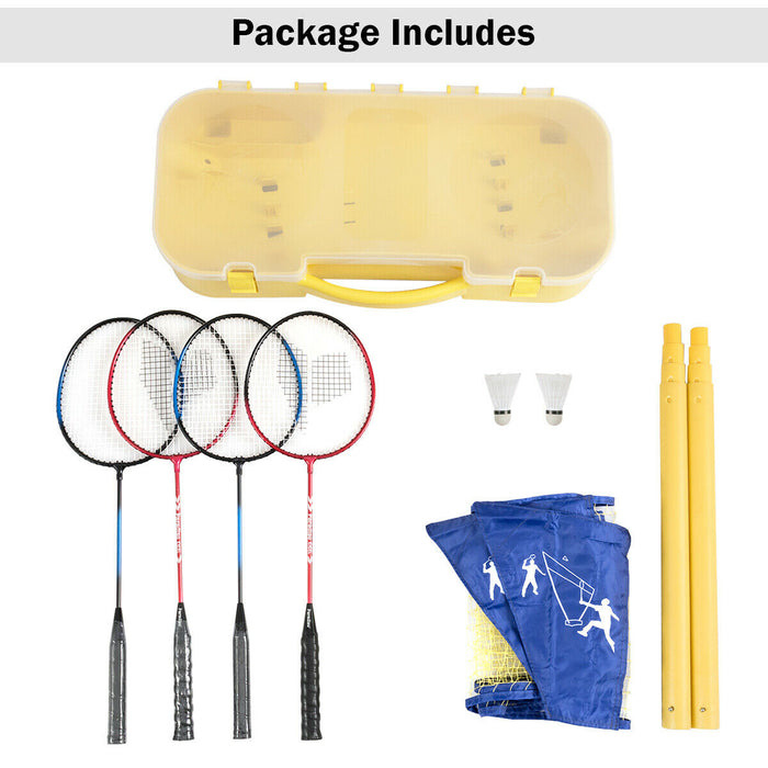 Portable Badminton Set