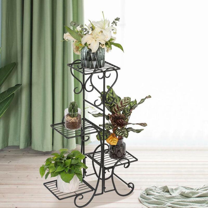 4-Tier Metal Plant Stand