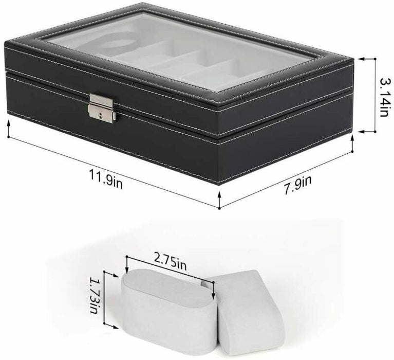 12 Slot Watch Box for Men