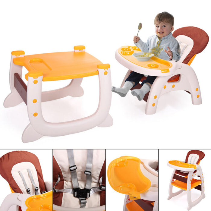 3 In 1 Convertible Baby High Chair