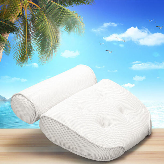 Bathtub Pillow with Suction Cups
