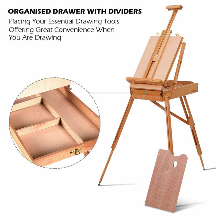 French Tripod Wooden Easel