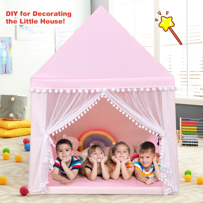 Kids Large Play Tent - Pink