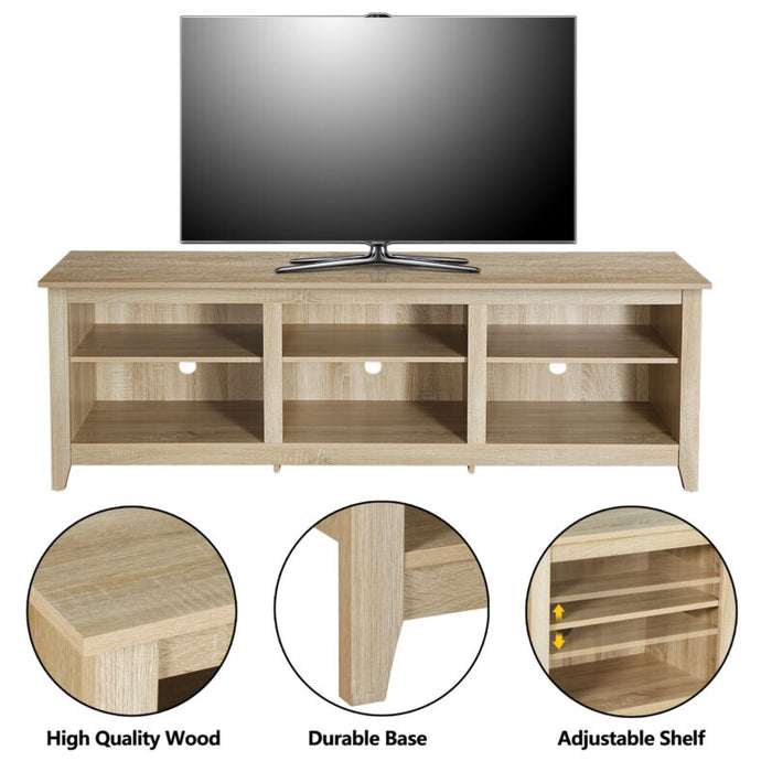 6 Cubby TV Stand