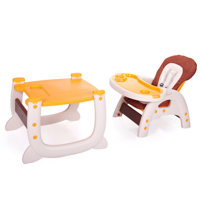3 In 1 Convertible Baby High Chair