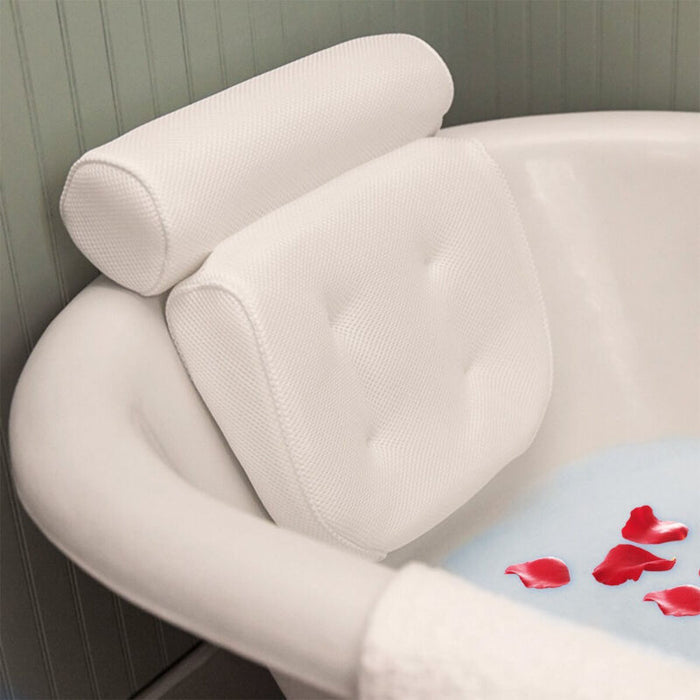 Bathtub Pillow with Suction Cups