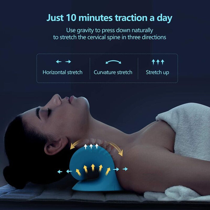 Cervical Neck Pillow Traction Device