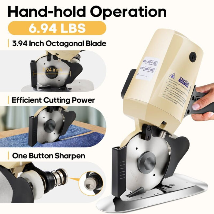 Electric Rotary Fabric Cutter