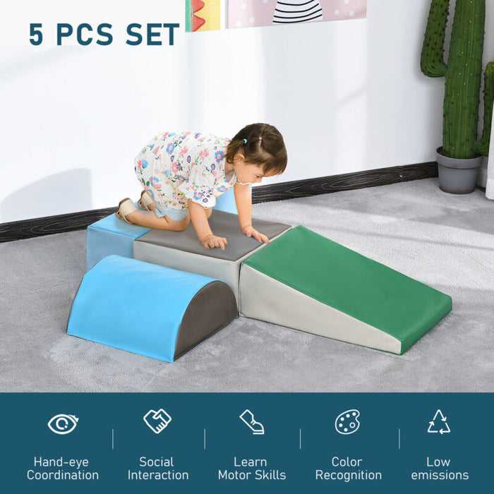 5 Piece Climb and Crawl Play Set