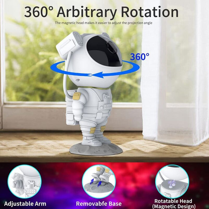 Astronaut Galaxy Star Projector