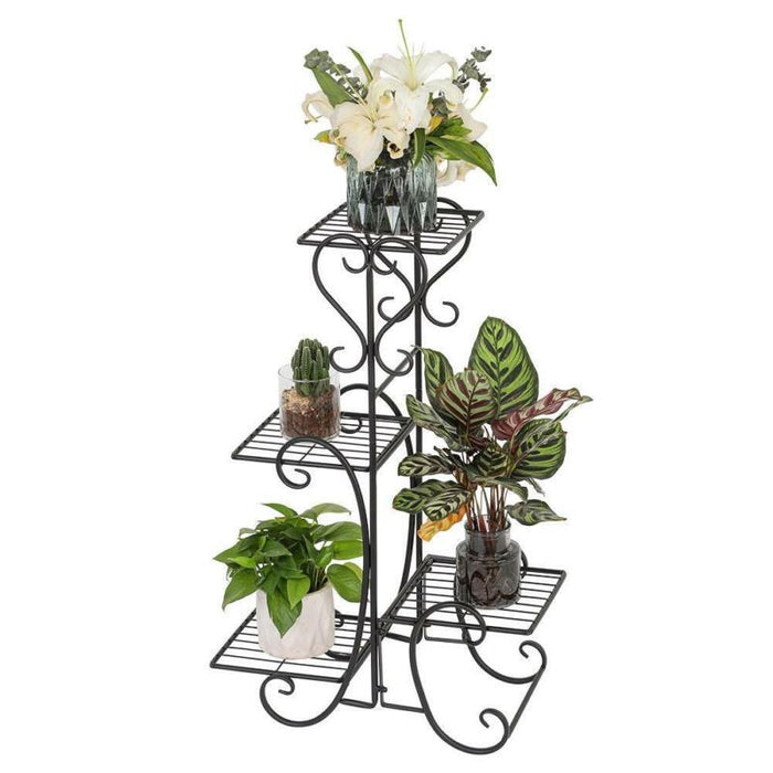 4-Tier Metal Plant Stand