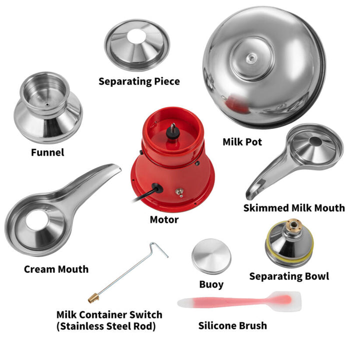 Electric Fresh Milk Cream Separator