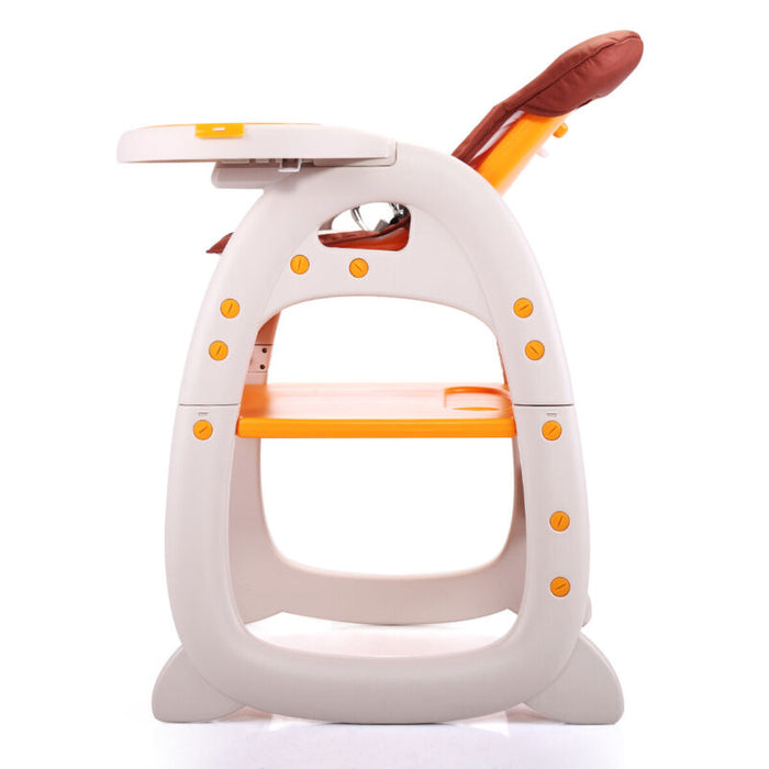 3 In 1 Convertible Baby High Chair