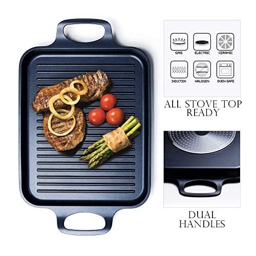 Non Stick Induction Stove Grill Top