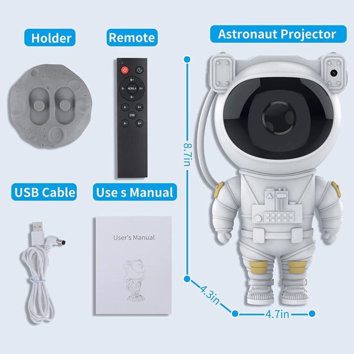 Astronaut Galaxy Star Projector