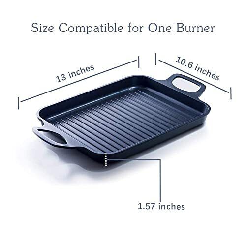 Non Stick Induction Stove Grill Top