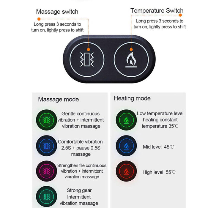 4-Speed Electric Heated Scarf