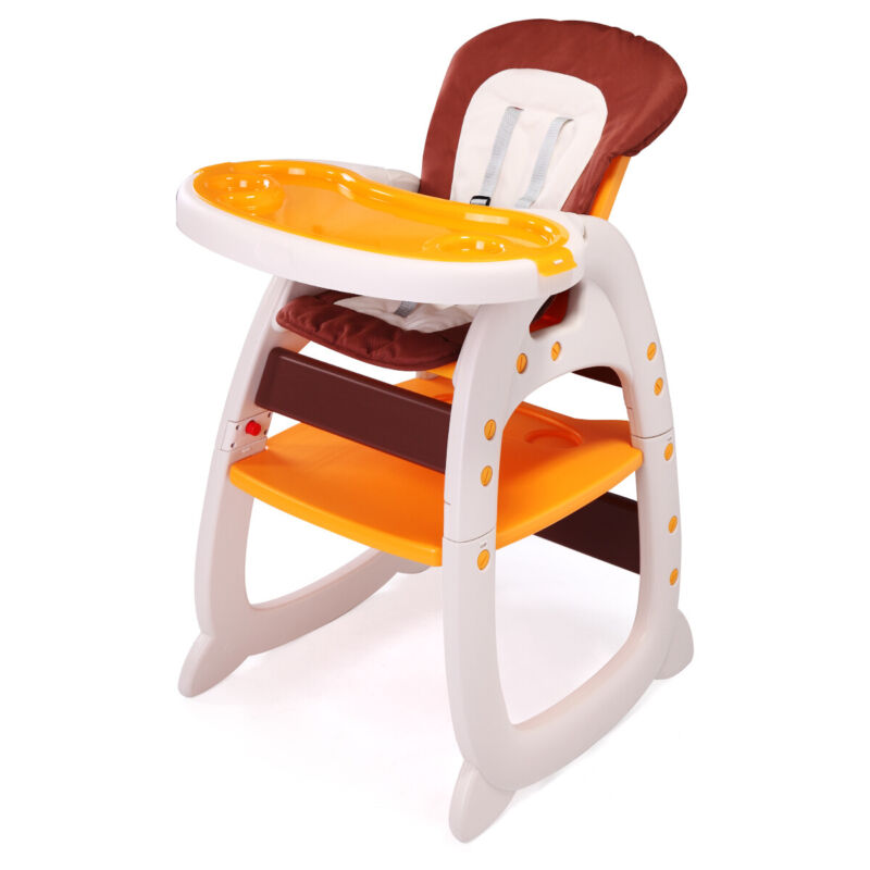 3 In 1 Convertible Baby High Chair