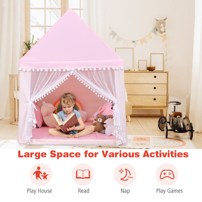 Kids Large Play Tent - Pink