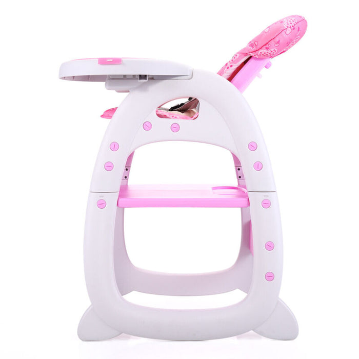 3 In 1 Convertible Baby High Chair