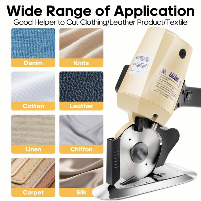 Electric Rotary Fabric Cutter