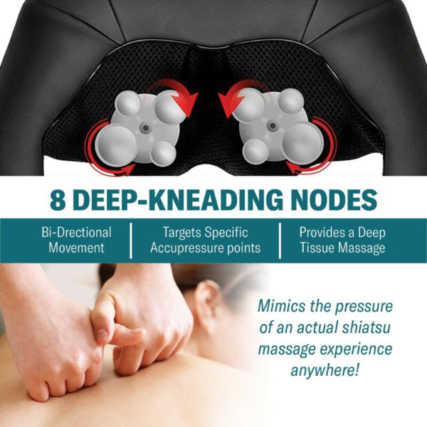Shiatsu Heated Neck & Back Massager
