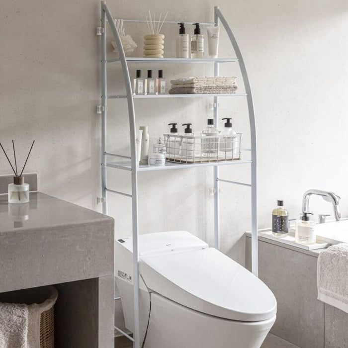 3 Tier Over The Toilet Storage Shelf