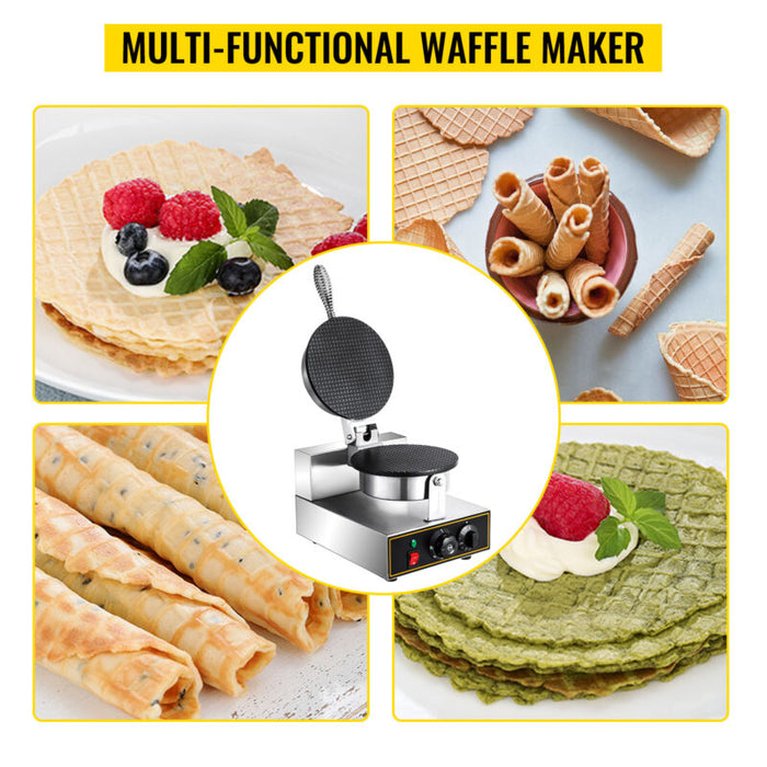 Electric Nonstick Waffle Cone Maker