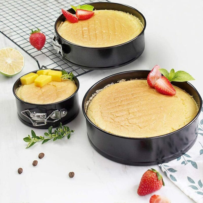 3 Pcs Nonstick Cheesecake Pans