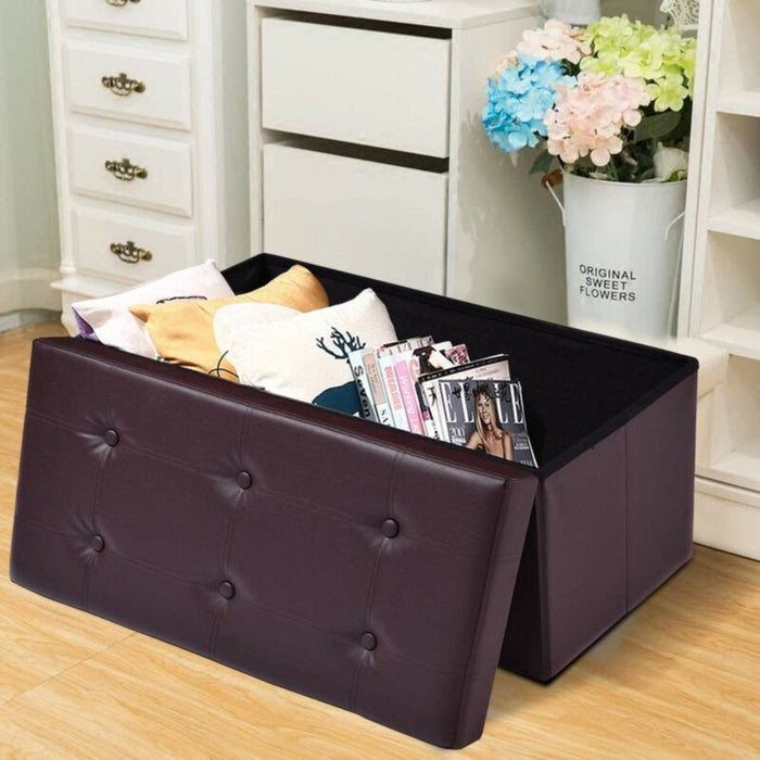 Folding Storage Bench